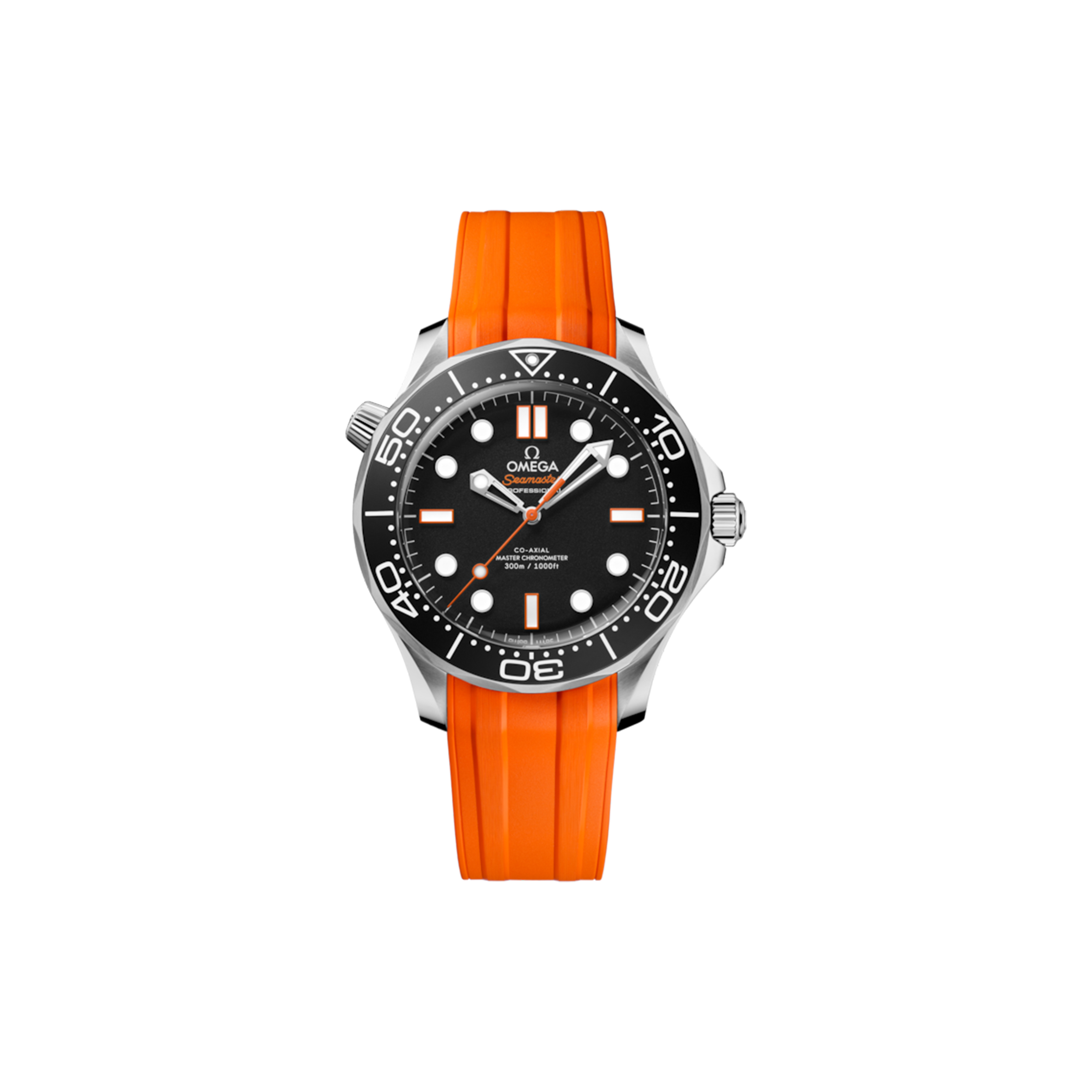 OMEGA HAIMA SERIESDIVING 300 METERS42MM, STAINLESS STEEL CASE WITH RUBBER STRAP 210.32.42.20.01.006